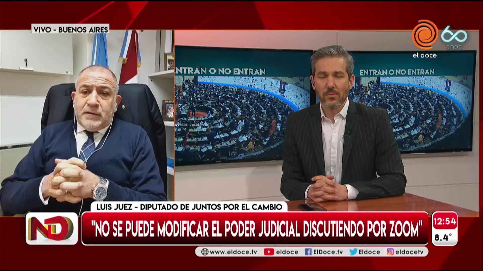 Luis Juez: "El presidente, Cristina y cuatro infectólogos son la República"