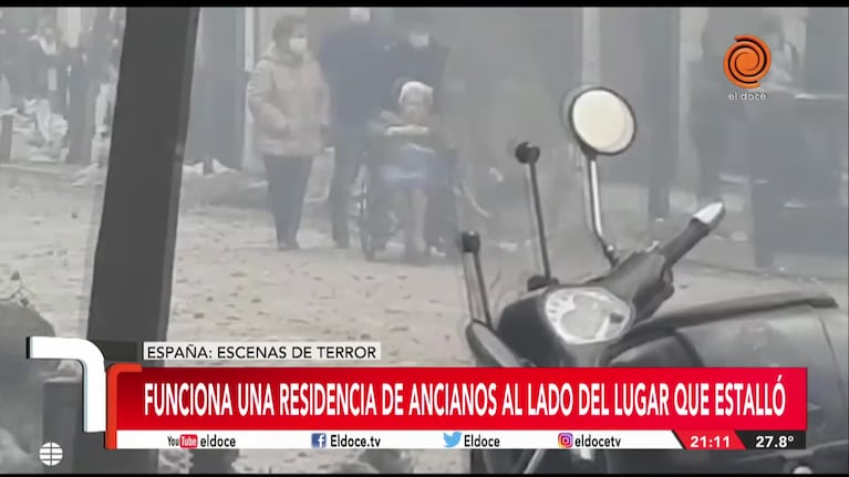 Dramática explosión en Madrid: las hipótesis que se manejan desde España