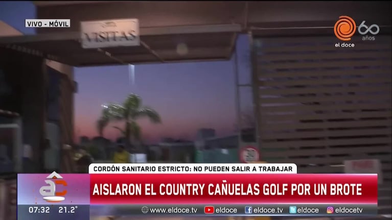 Cordón sanitario y preocupación en el country Cañuelas Golf