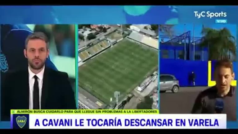 Periodista deportivo generó preocupación en vivo