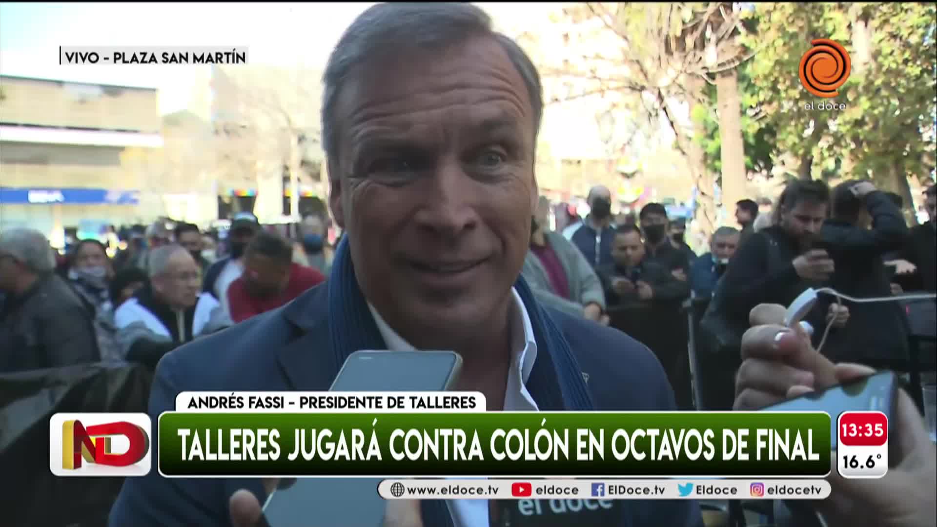 Fassi opinó sobre el duelo con Colón en la Libertadores: "Lo veo muy parejo"