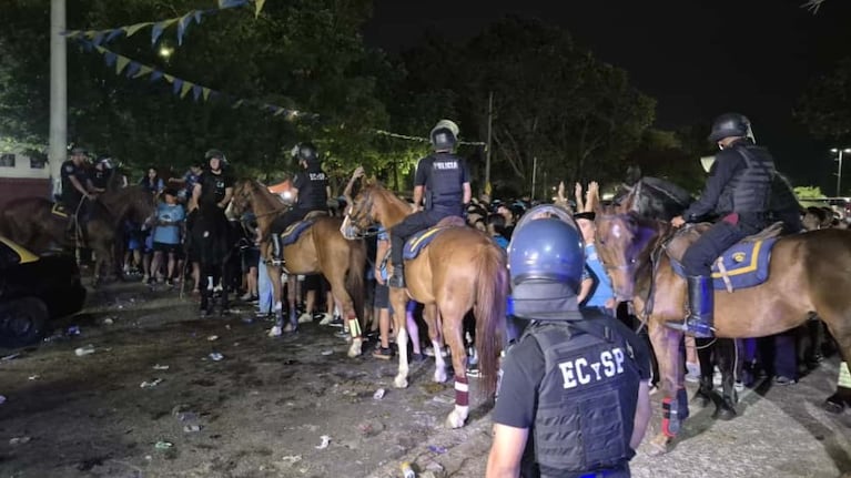 La bronca de la Vaca Potenza por la represión policial a los hinchas de Belgrano en Rosario