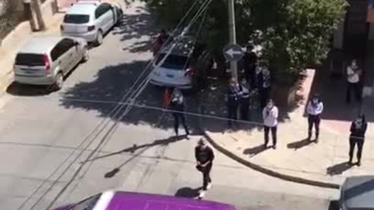 Clínica Vélez Sarsfield: la despedida de sus colegas al jefe de terapia