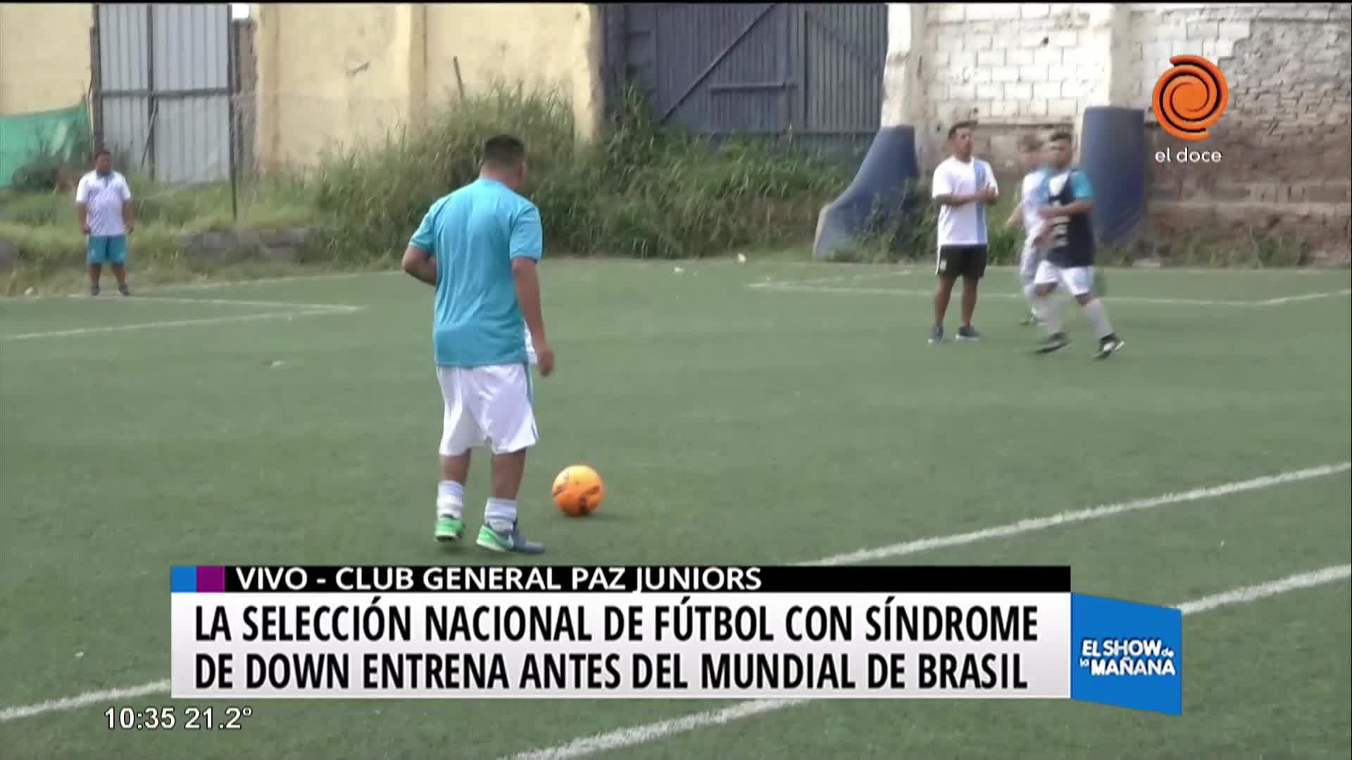 Una selección entrenando en Córdoba