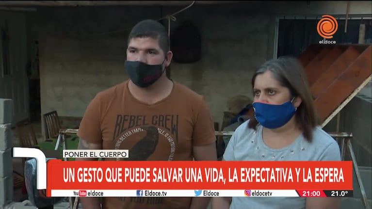 Un gesto de amor: le donará el riñón a la pareja de su amigo