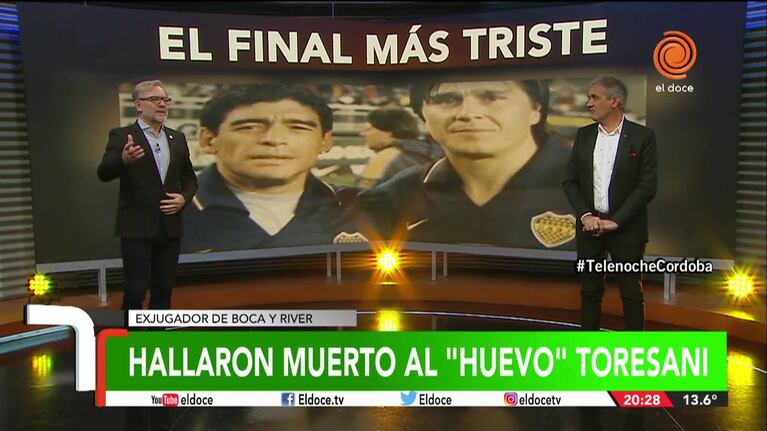 La muerte de Toresani y la vida de los ex jugadores