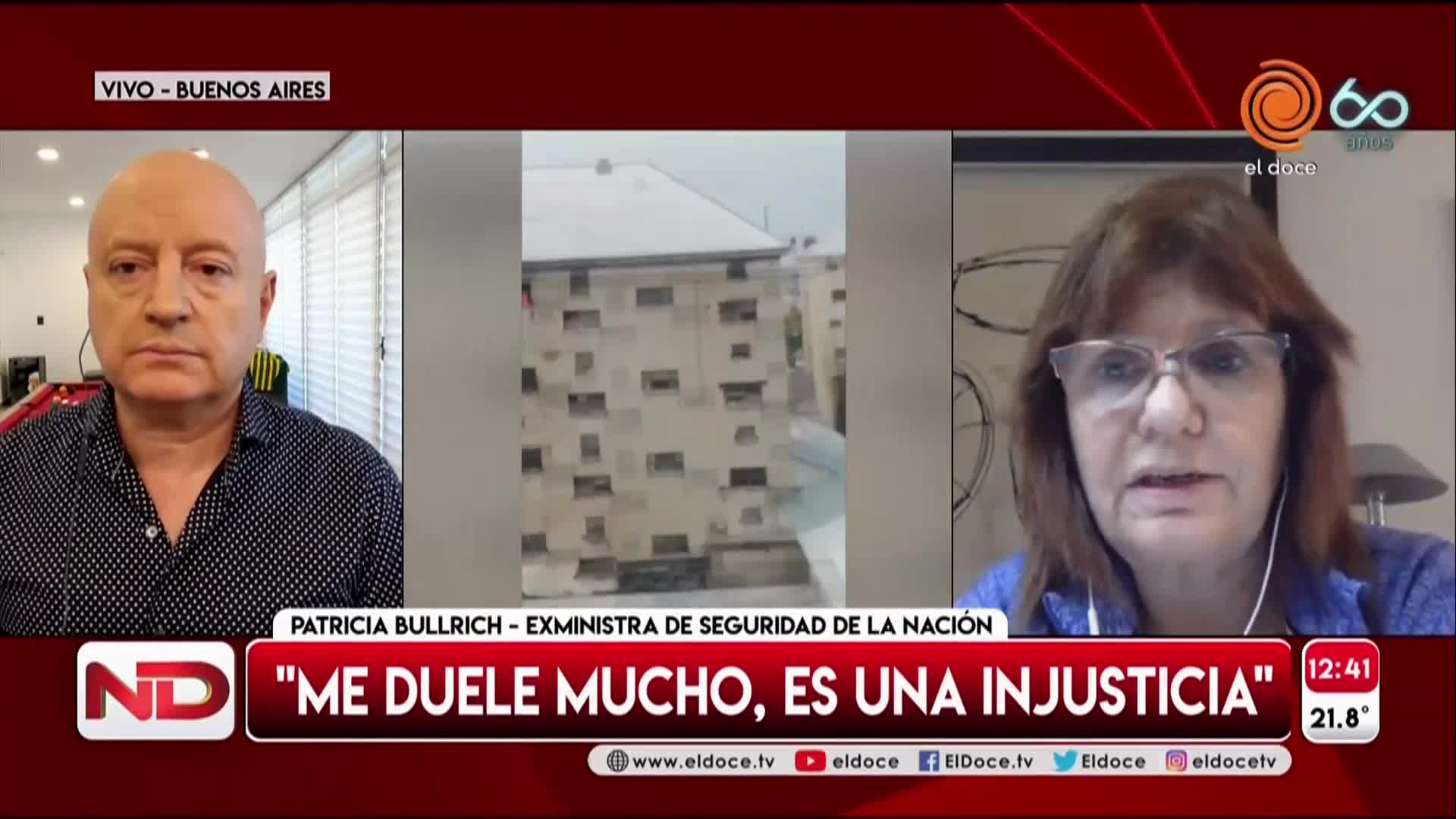 Patricia Bullrich, dura contra el Gobierno por la liberación de presos