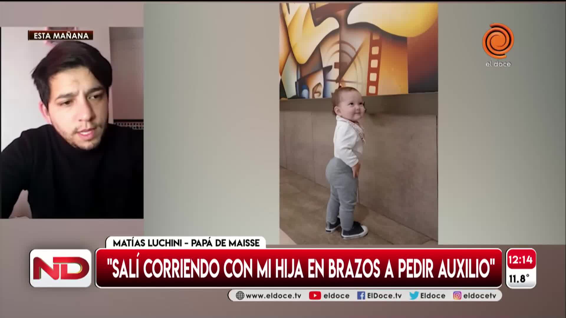 Carlos Paz: la fiebre del COVID-19 le provocó convulsiones a una beba