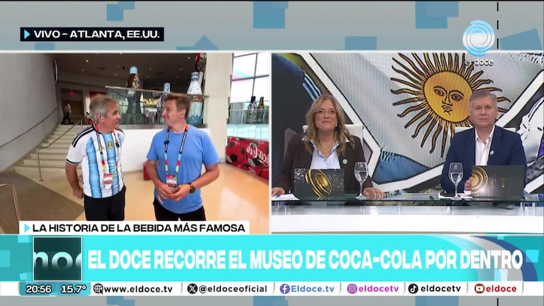 El Doce en la ciudad donde se fundó la Coca-Cola