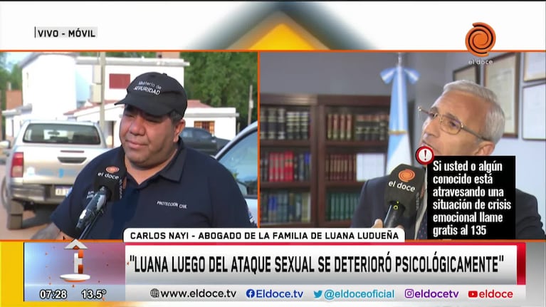 Confirman la acusación contra Diego Concha por el homicidio de Luana Ludueña