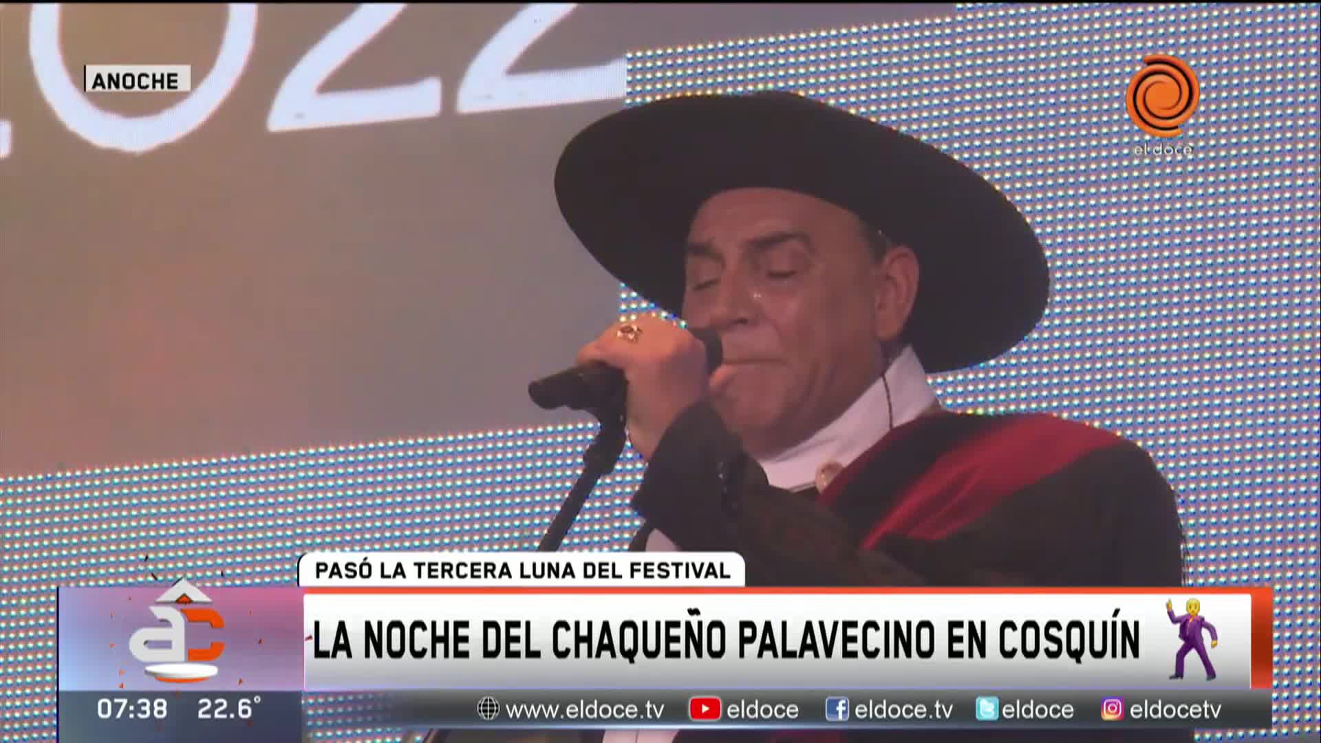 Tras el Covid, el Chaqueño Palavecino brilló en el Festival de Cosquín