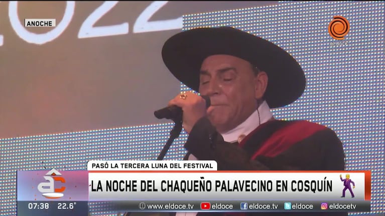 Tras el Covid, el Chaqueño Palavecino brilló en el Festival de Cosquín