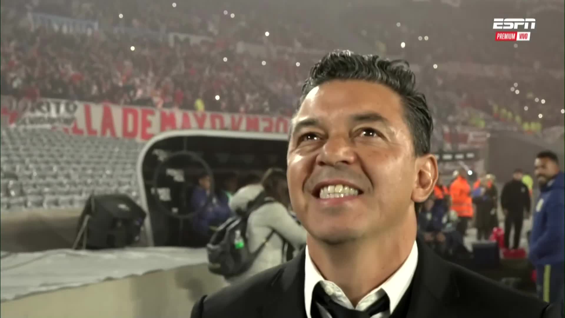 Así comenzó la despedida de Gallardo en la cancha de River