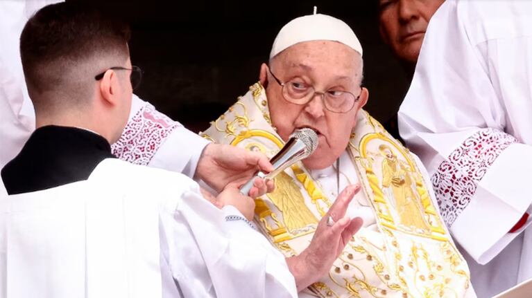 Así fue la última aparición pública del papa Francisco en el domingo de Pascua