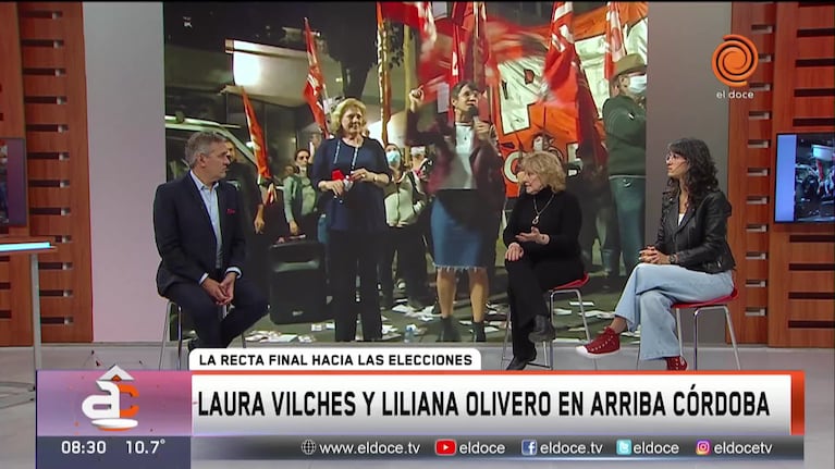 Olivero y Vilches, en Arriba Córdoba antes de las elecciones