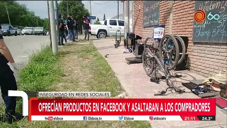 Alerta en Córdoba: ofrecían productos en Facebook y asaltaban a los compradores