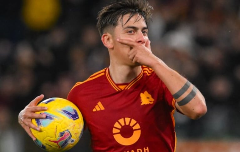 El triplete de Dybala para la victoria de la Roma en Italia