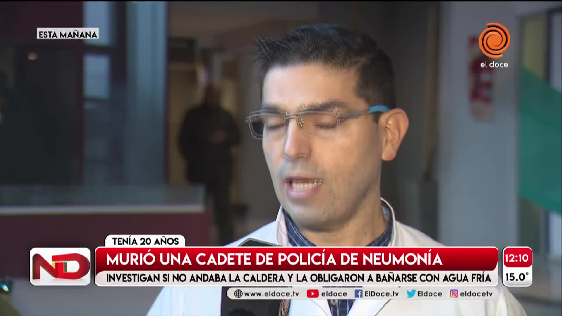 Los médicos explicaron por qué murió la cadete de policía