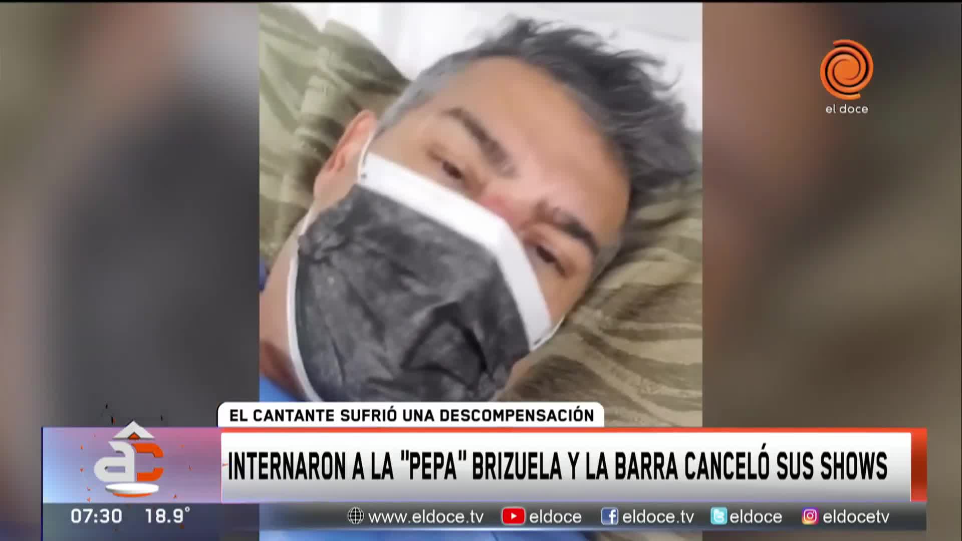 La palabra de "La Pepa" Brizuela luego de su internación