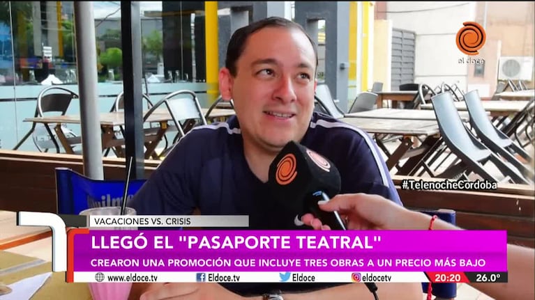 "Pasaporte teatral" en Carlos Paz: una promoción para ayudar al bolsillo