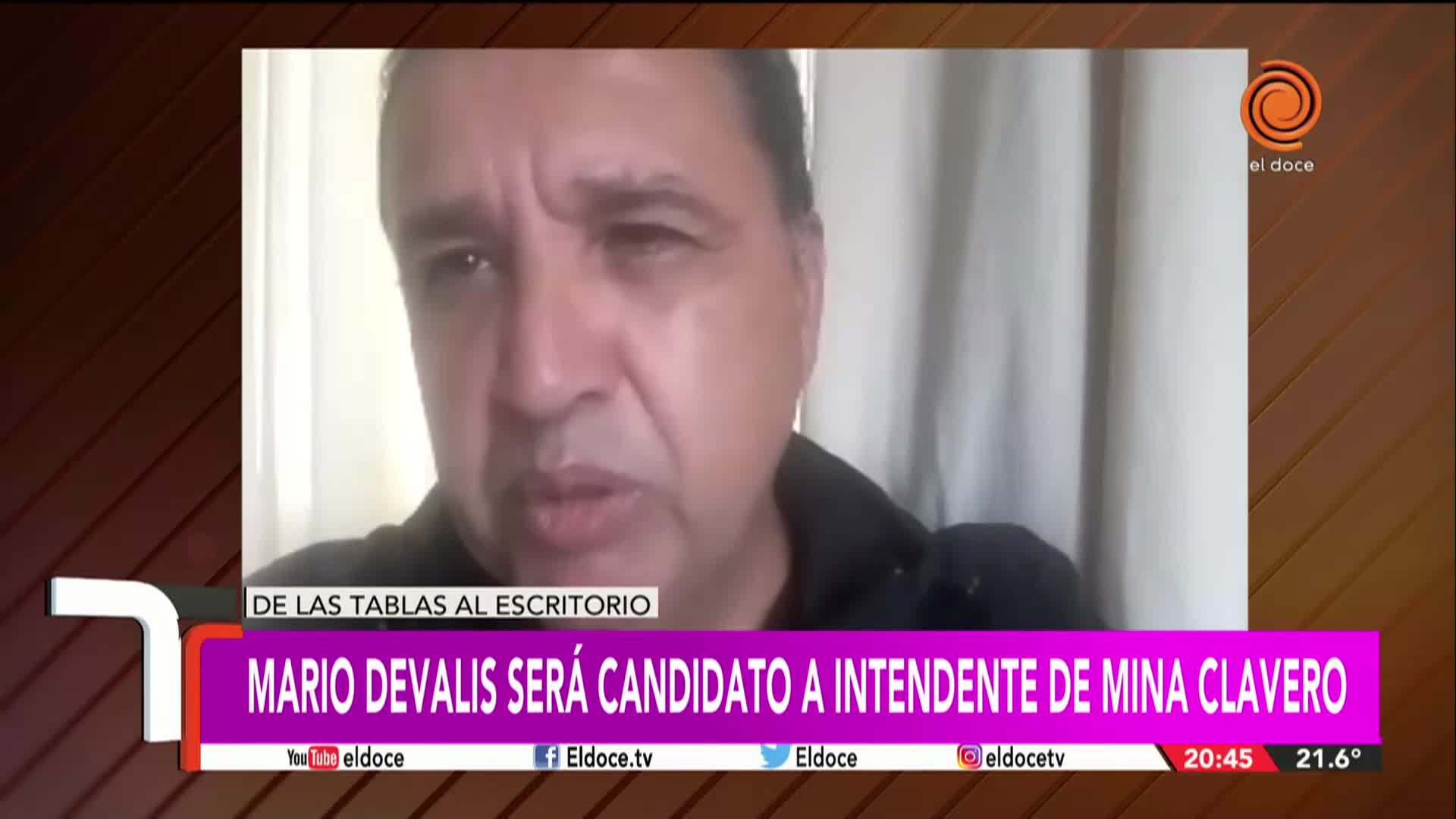 Mario Devalis será candidato a intendente