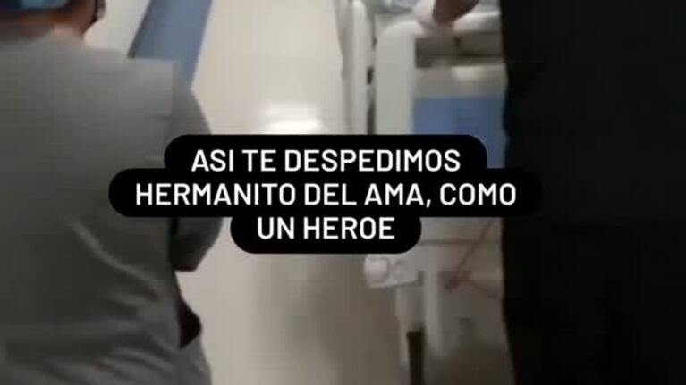 El video de la despedida al cordobés asesinado