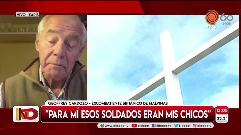 Geoffrey Cardozo, el inglés que identifica caídos en Malvinas