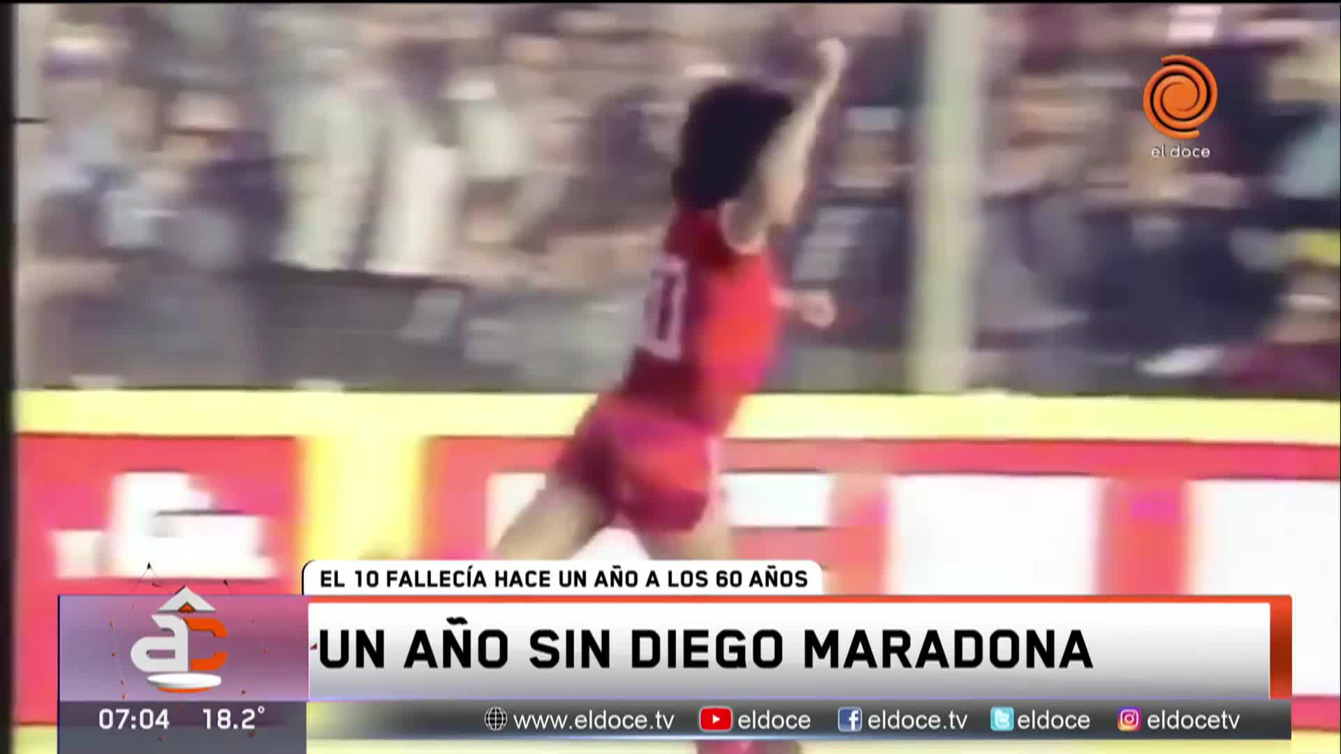 El recuerdo de Diego de pequeño y su sueño hecho realidad