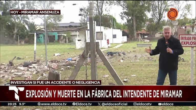 El miedo de los vecinos tras la explosión en el polvorín de Miramar