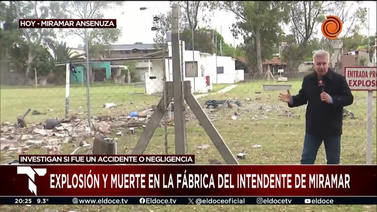 El miedo de los vecinos tras la explosión en el polvorín de Miramar