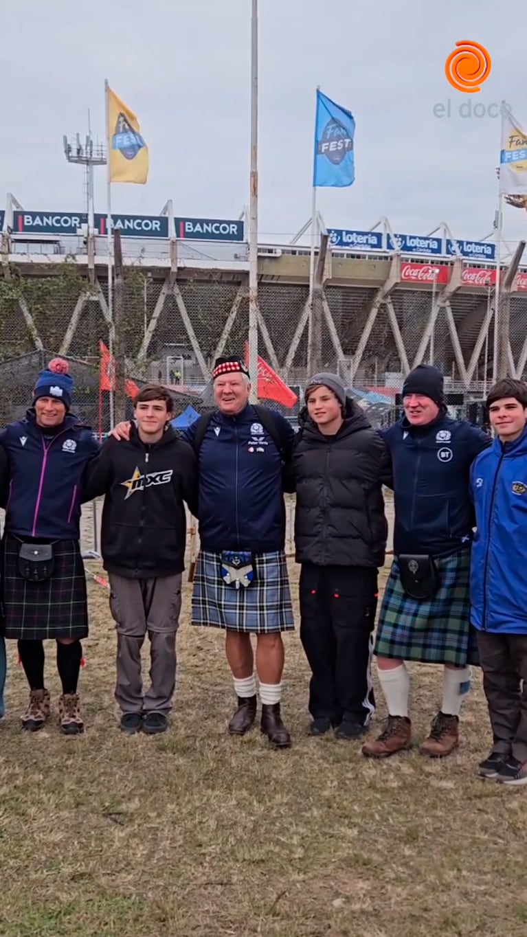 El aguante a Los Pumas ante Escocia en el Kempes