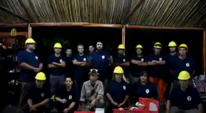 El agradecimiento de los bomberos de Corrientes a Santi Maratea