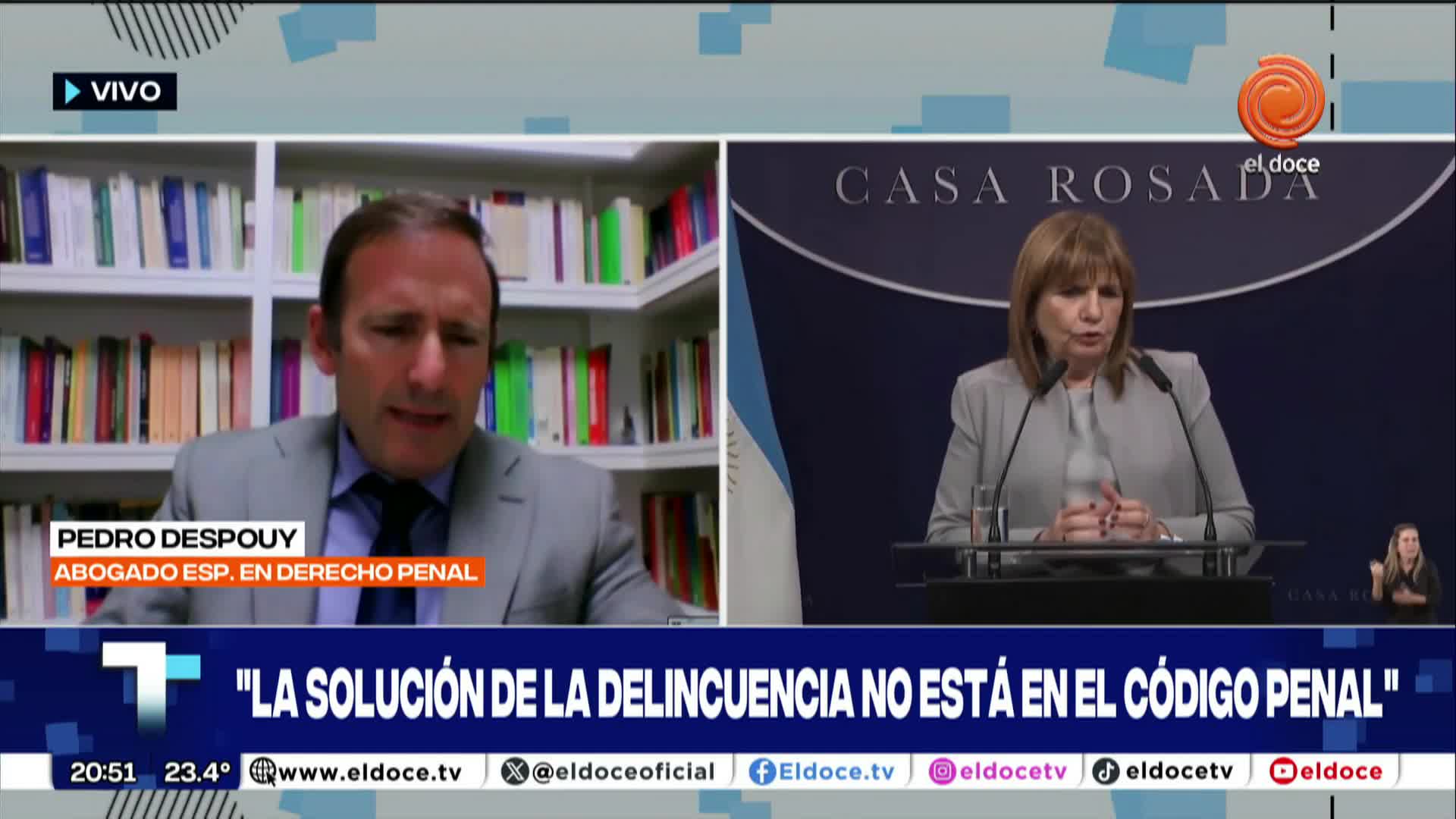 El Gobierno nacional enviará un proyecto al Gobierno nacional para endurecer las penas