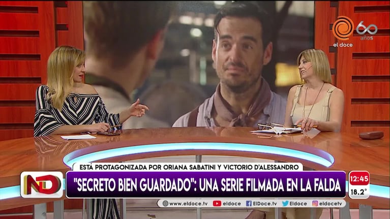 Una serie filmada en el Hotel Edén: hablamos con Victorio D'Alessandro