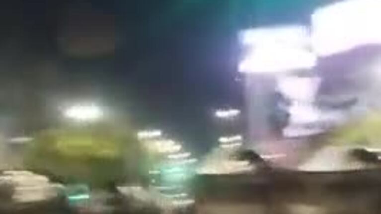 Incidentes en el cacerolazo contra Milei en Córdoba
