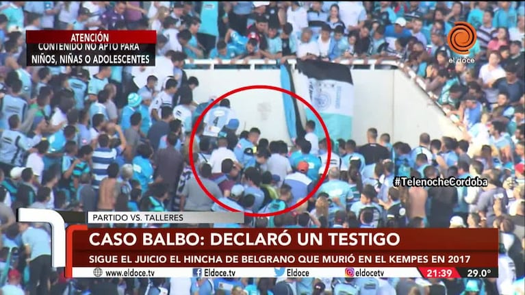 Declararon testigos por la muerte de Balbo