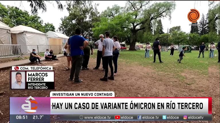 Detectaron el primer caso de Ómicron en Río Tercero