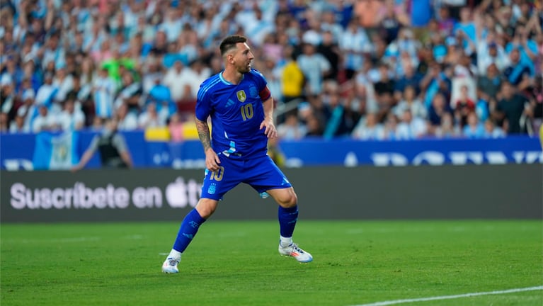 Los goles del triunfo 4 a 1 de Argentina ante Guatemala previo a la Copa América