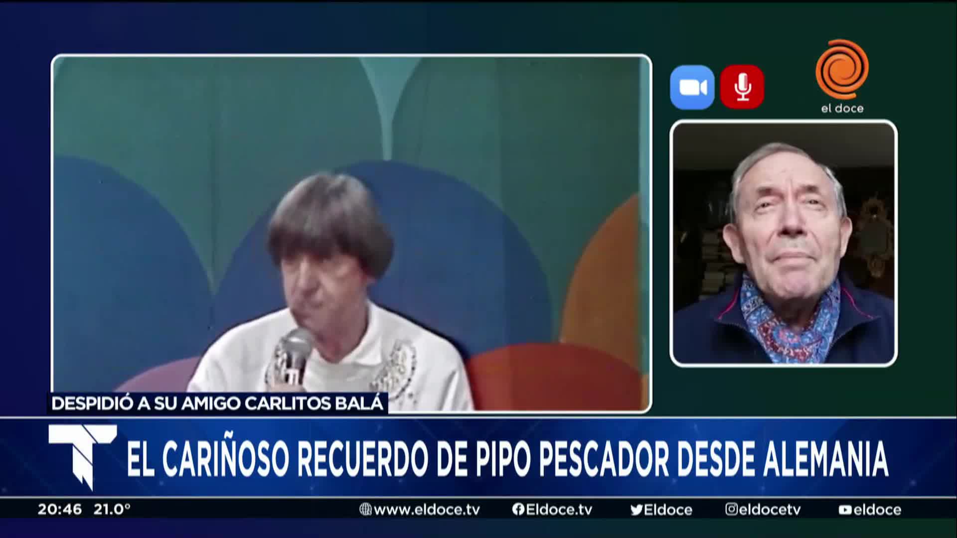 Pipo Pescador sobre Carlitos Balá: “Es irremplazable”