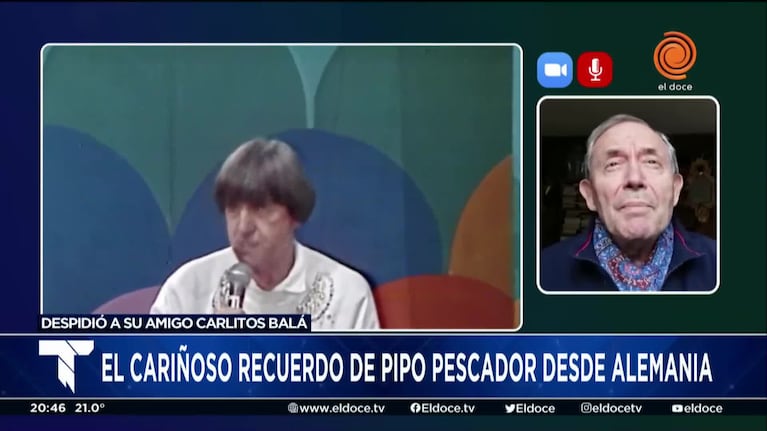 Pipo Pescador sobre Carlitos Balá: “Es irremplazable”