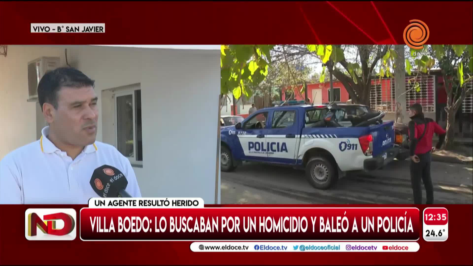 Córdoba: cómo fue el ataque a balazos a un policía y su estado de salud