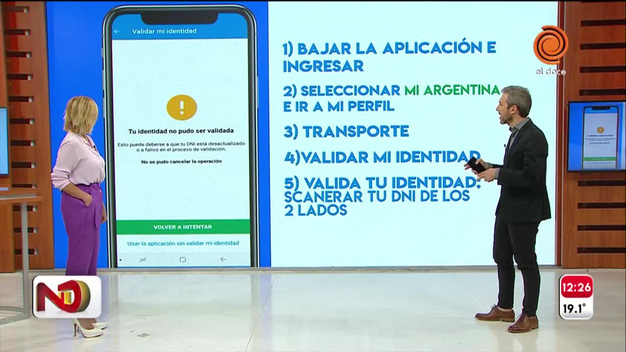 El proceso para sacar el carnet digital