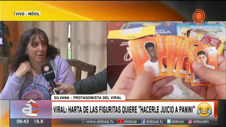 Una mamá cordobesa harta de no conseguir figuritas
