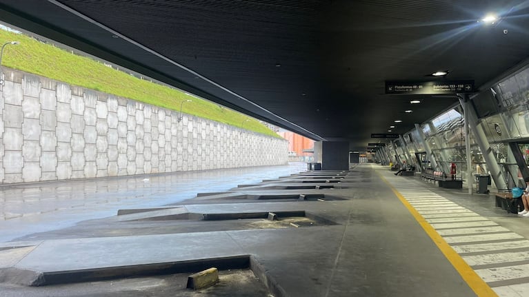 Cómo está la Terminal de Ómnibus ante el paro y cómo afectó a los pasajeros