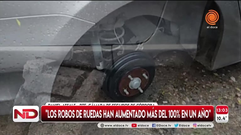 Empresas de seguros decidirán cuántos robos de ruedas cubrir