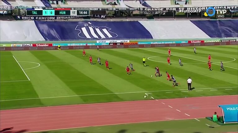 Retegui puso el 1-0 para Talleres ante Huracán