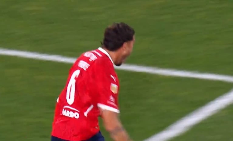 Freire de cabeza puso el empate para el Rojo: Talleres iguala 1 a 1 con Independiente