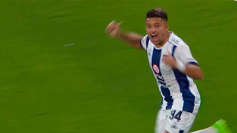 El gol del Tucu Palacios para el 1 a 1 de Talleres ante Newell’s