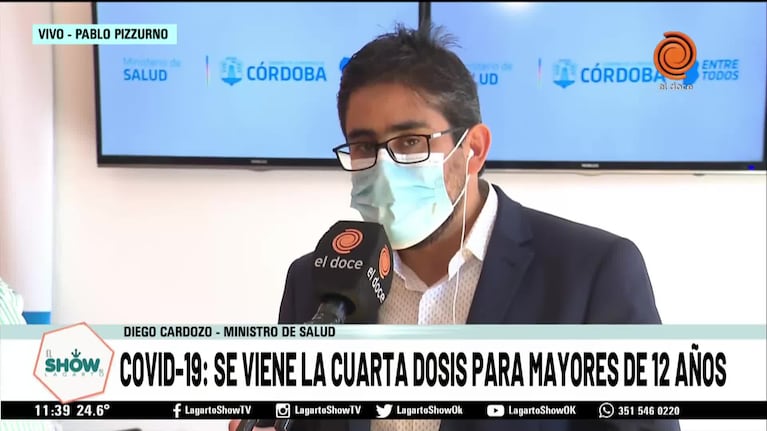 Covid-19: vacunarán con cuarta dosis en Córdoba 