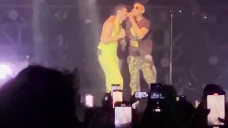 Jean Carlos presente en el show de Juan Ingaramo